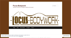 Desktop Screenshot of focusbodywork.com