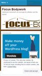 Mobile Screenshot of focusbodywork.com